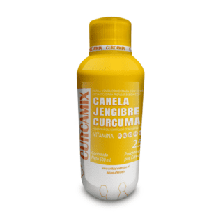 CANELA, CÚRCUMA Y GENJIBRE 500ml